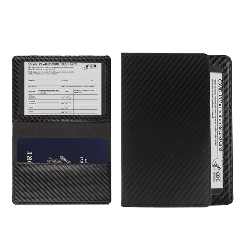 CDC Vaccination Card Holder And RFID Passport Organizer Holder