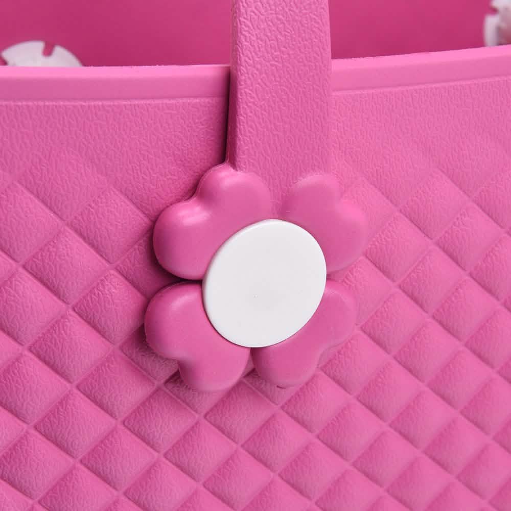 Lior Rubber Textured Large Tote Bag