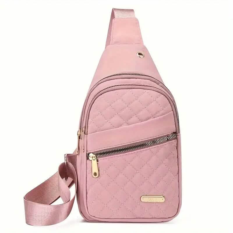 Stylish Chic Quilted Lightweight & Comfortable Crossbody Chest Bag