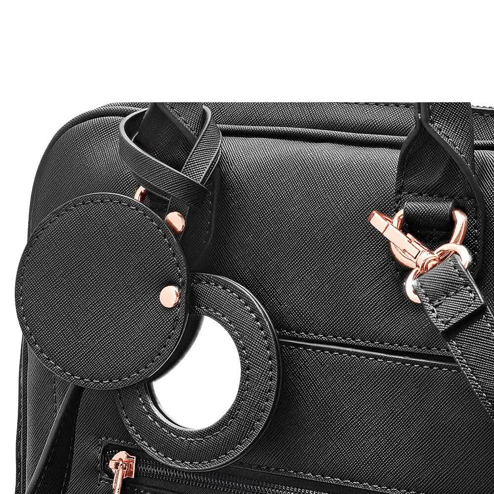 Unisex Super Soft Premium Vegan Leather Travel Backpack with 6 Compartment