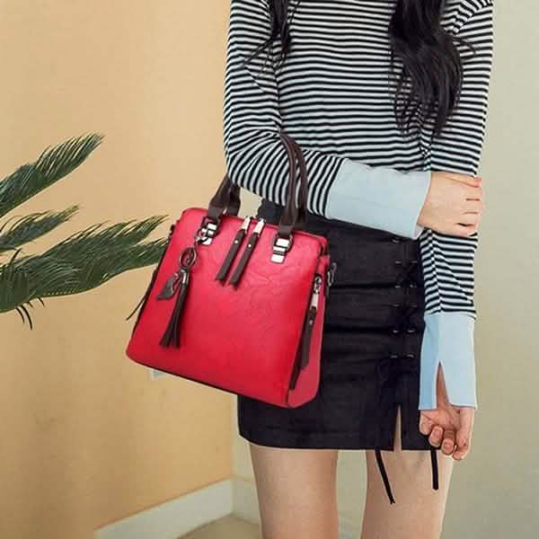 Women's Fashion Pu Leather Crossbody Handbag